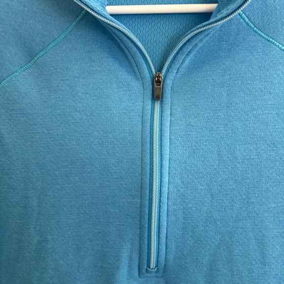 Patagonia Blue Zip Up Sweater - Picture 3 of 6